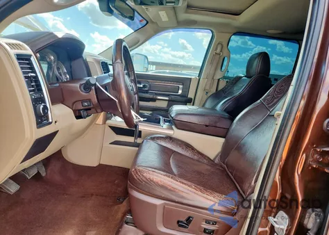 2014 Ram 1500 Longhorn z USA, uszkodzony, nr VIN 1C6RR6PTXES345152